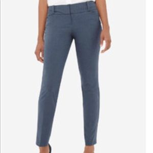 The Limited Indigo Collection Suit Ankle Pants 0